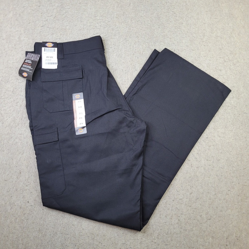 Dickies Womens EMT Pant Tactical 20W UU 40-42 Black Cargo Utility NEW